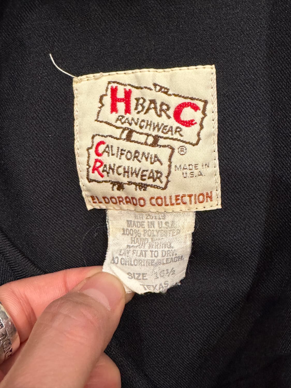 70s HBarC 웨스턴 셔츠 (42) 상품이미지4