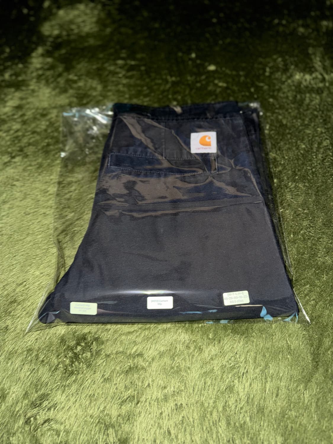 [M] 칼하트 Wip Marshall 마샬 코튼 조거 팬츠 블랙 상품이미지9