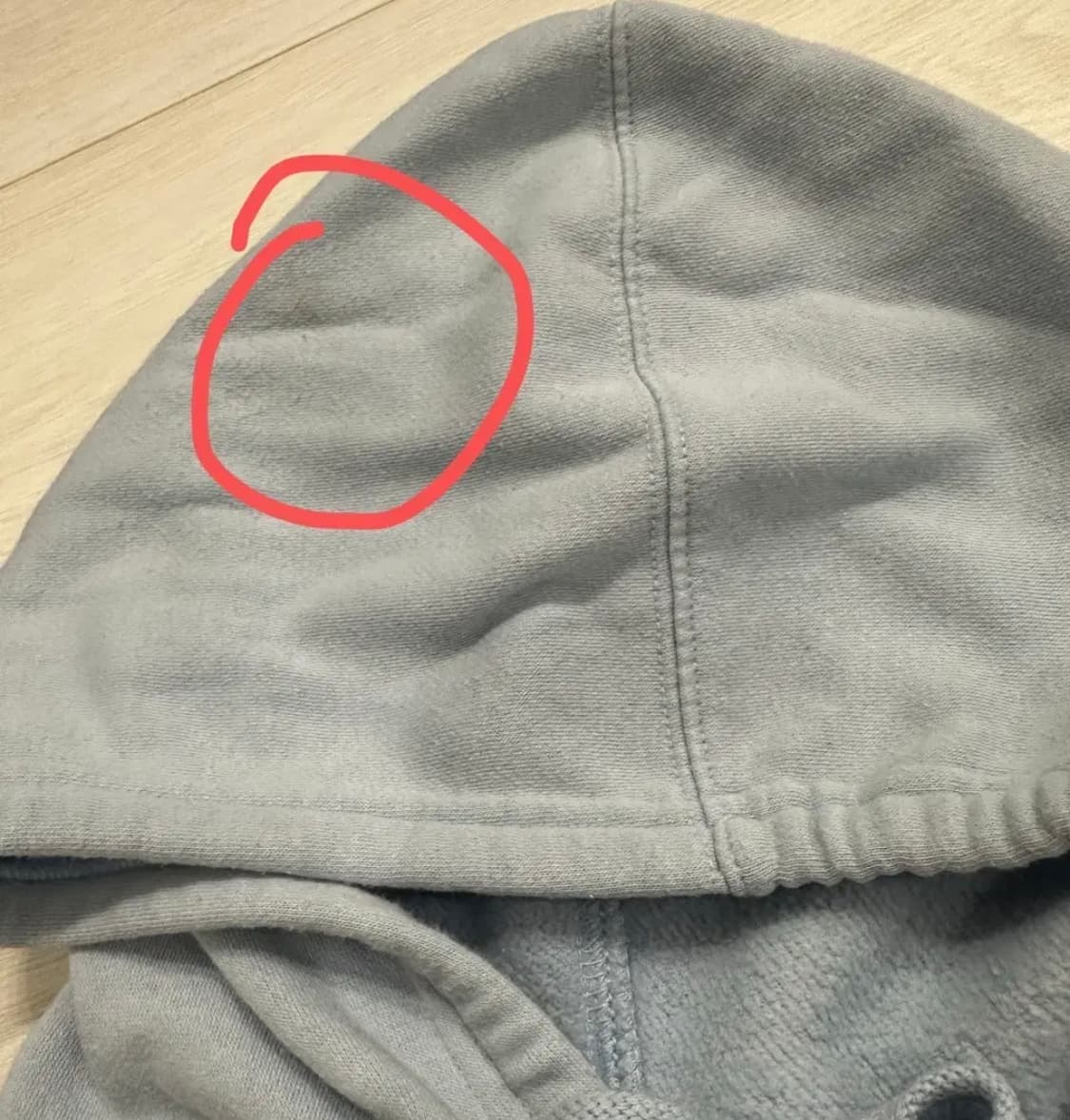 GAP 갭 기모 후드집업 소라 하늘 시나모롤깔 (L) 상품이미지5