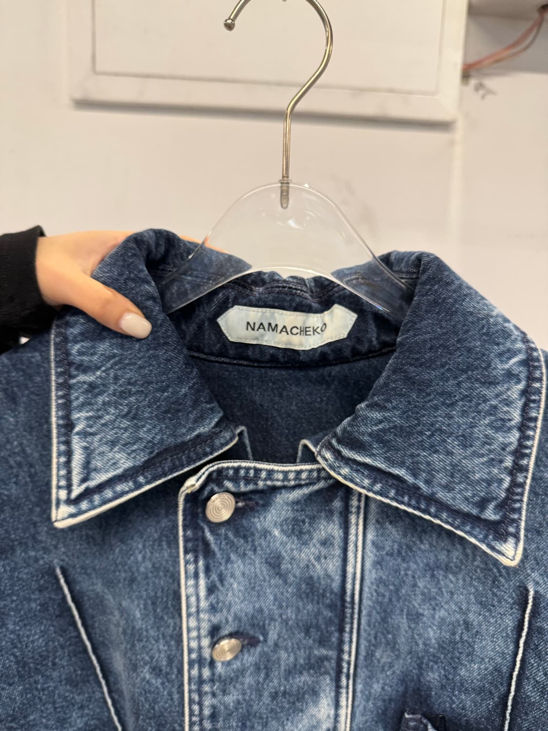 NAMACHEKO MANNI DENIM SHIRT 상품이미지4