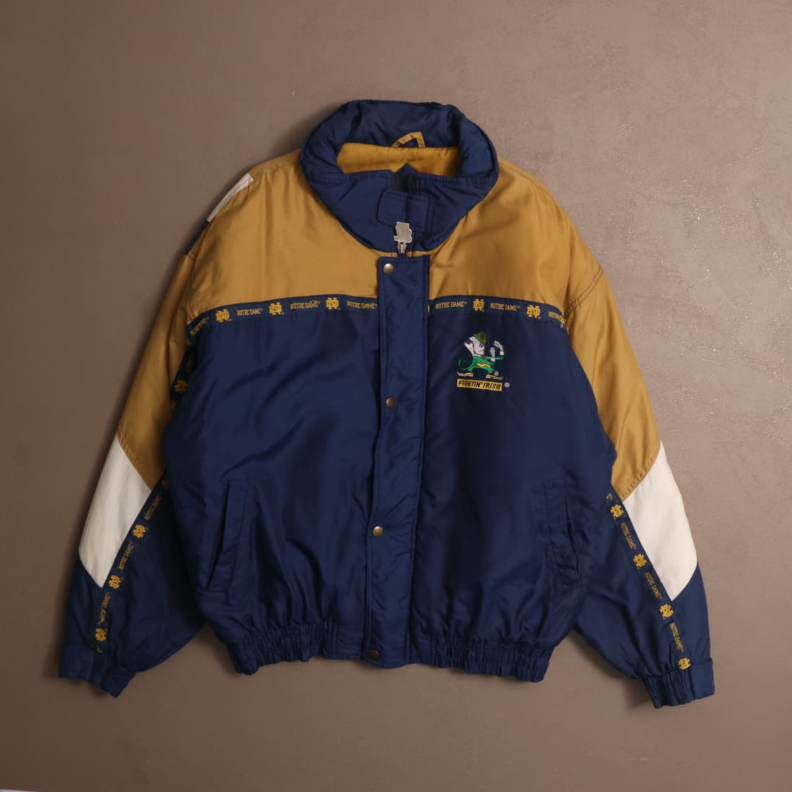 90's NFL 노트르담 봄버 올드스쿨 점퍼 A1527 상품이미지1