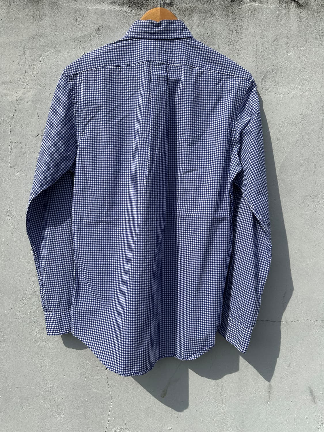 [M] 폴로 랄프로렌 블루 깅엄체크 포플린 셔츠 상품이미지6