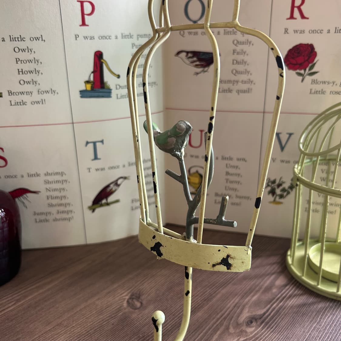 새장 장식 벽걸이 후크 소품 상품이미지6