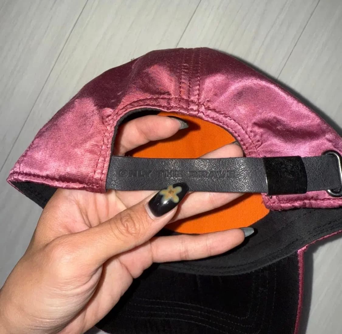 디젤 빈티지 스카잔 자수 볼캡 상품이미지3