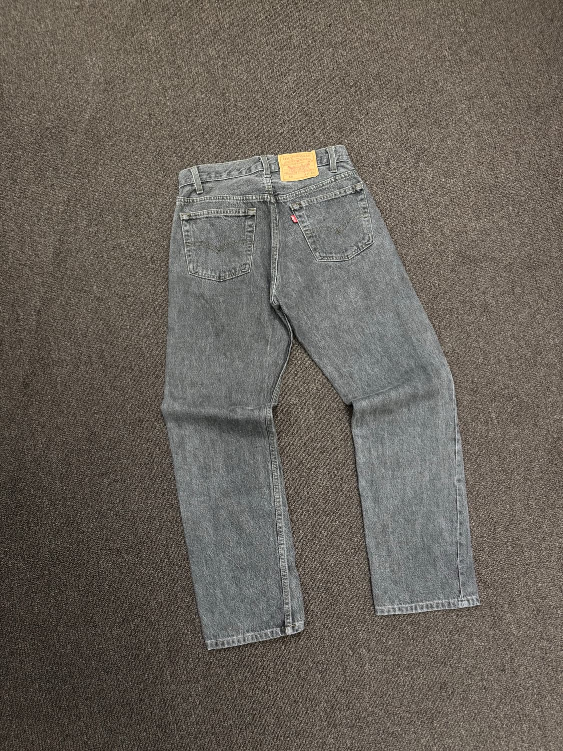 29)리바이스 빈티지 501 흑청 데님팬츠 상품이미지4