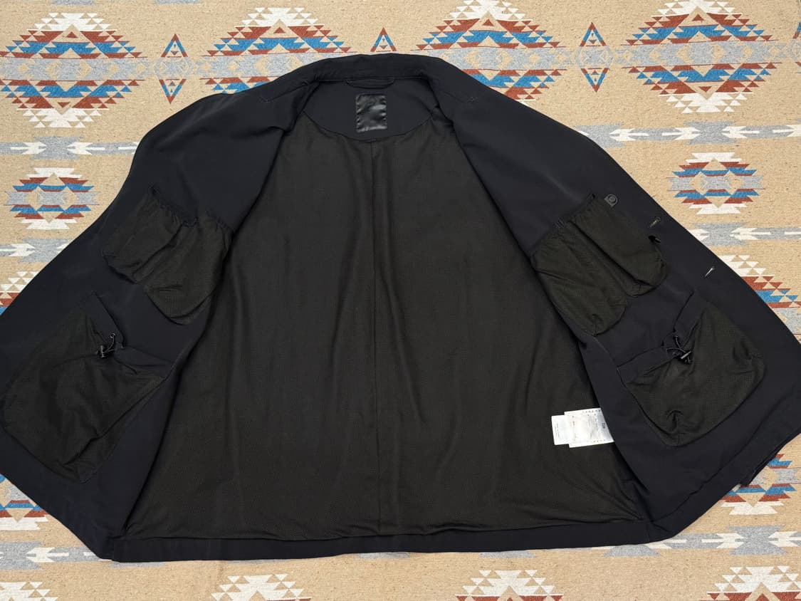 [M] 다이와피어39 테크 루즈 2B 자켓 트윌 블랙 상품이미지7