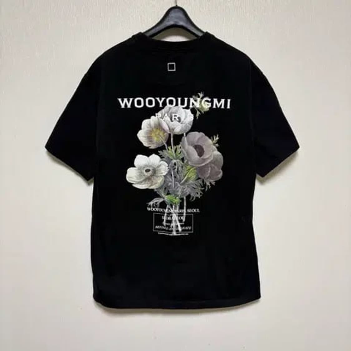 [46] 우영미 플라워 프린팅 반팔티 상품이미지1