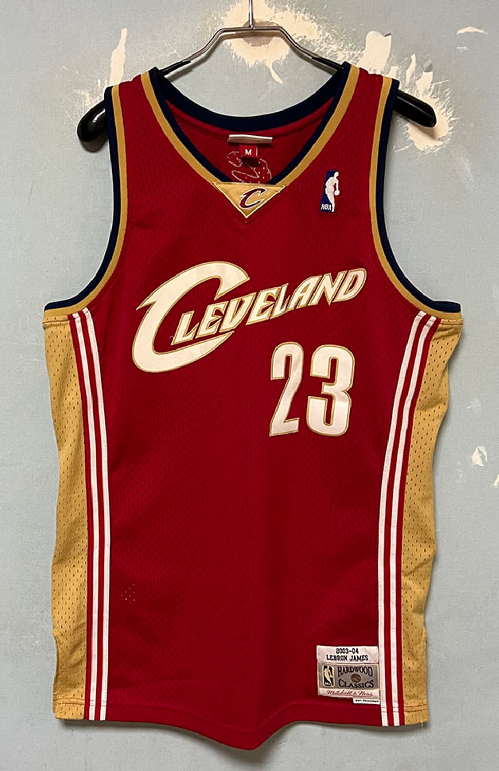 미첼앤네스 NBA 클리블랜드 르브론 제임스 23번 여자져지 M 95 66 상품이미지1