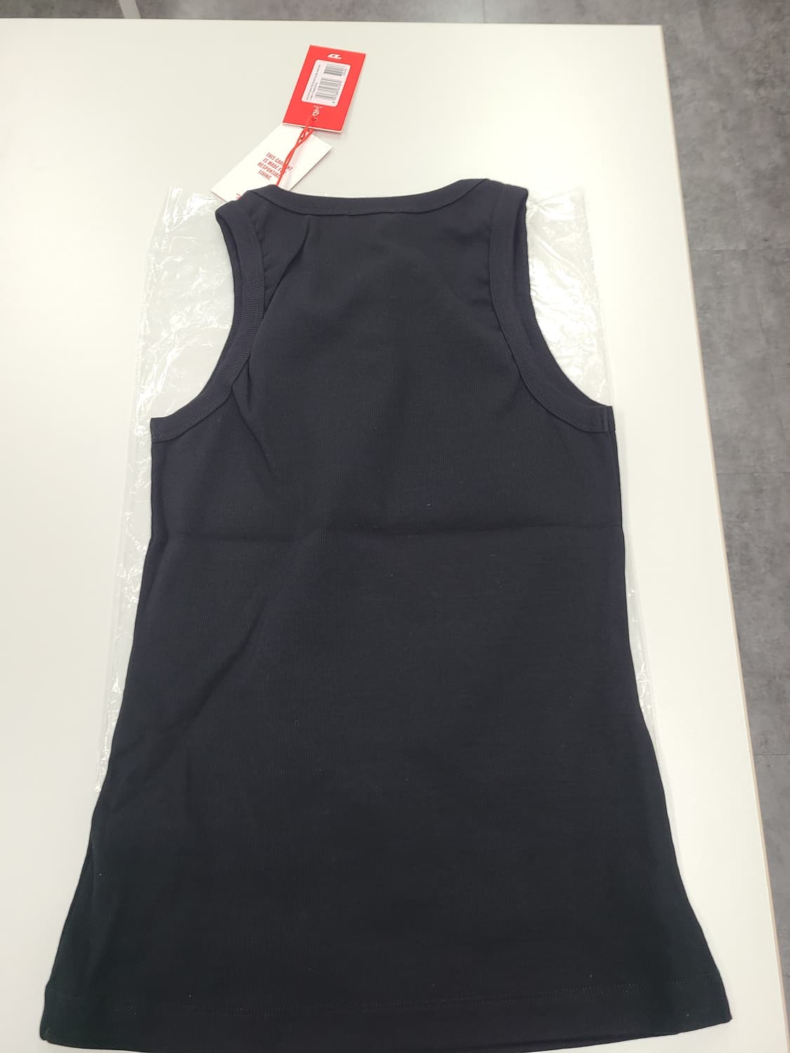 디젤 로고 자수 탱크탑 사이즈M 상품이미지2