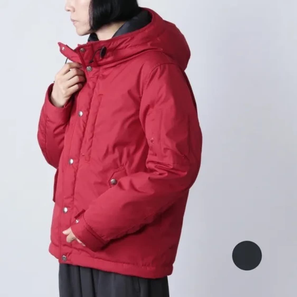 [노스페이스 퍼블라벨] 마운틴 숏 다운파카 레드 상품이미지3