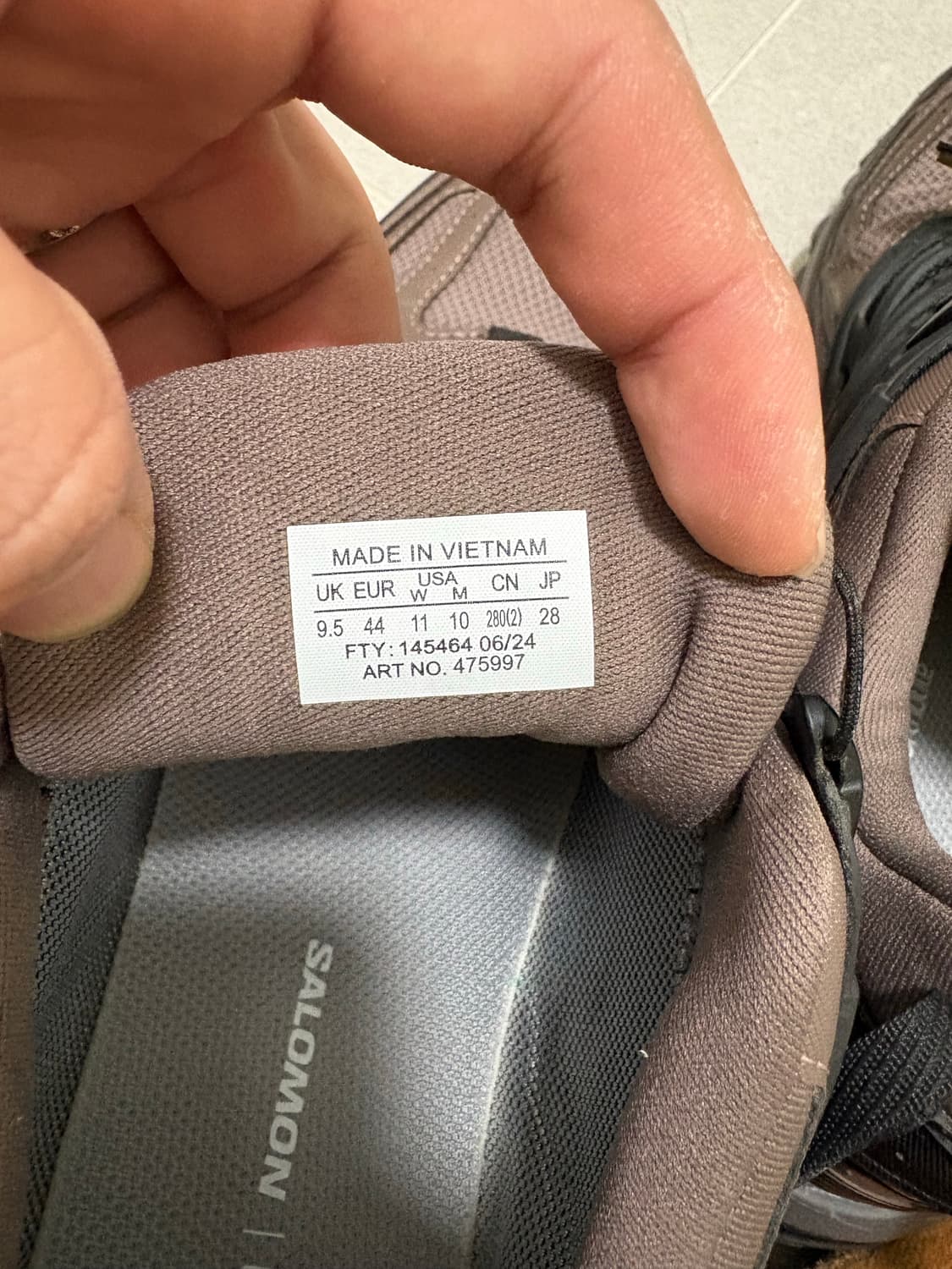 살로몬 acs pro gtx 280사이즈 상품이미지6