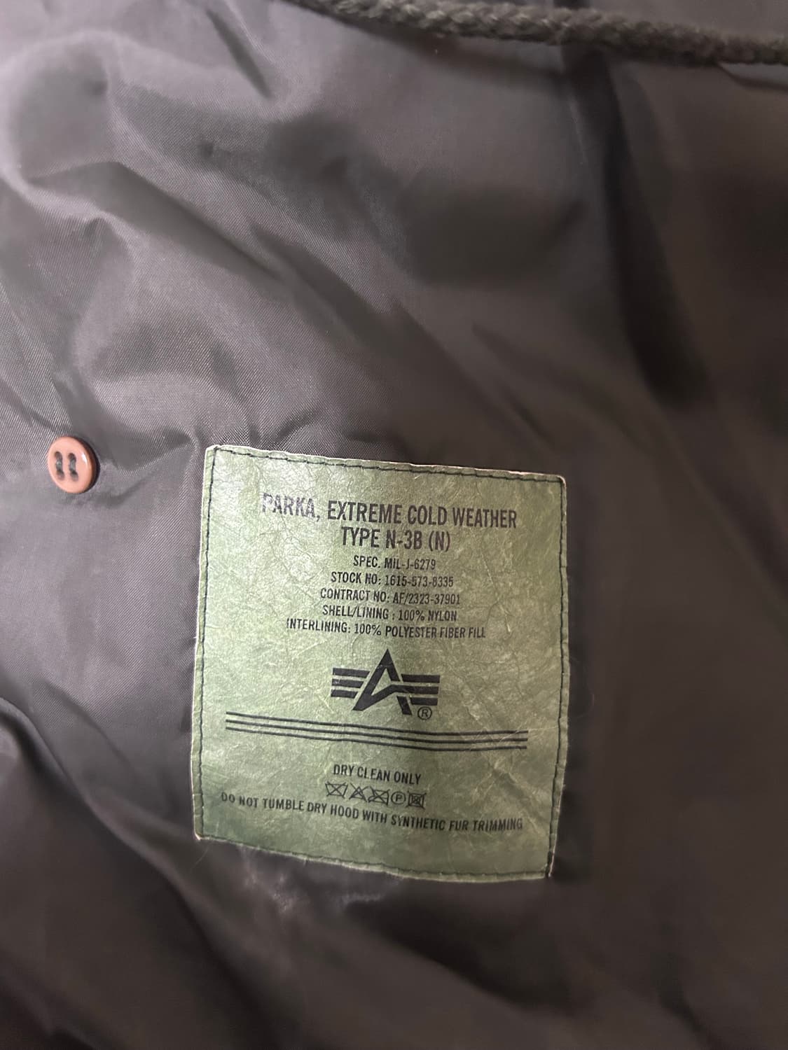 알파인더스트리 N3B 자켓 상품이미지4