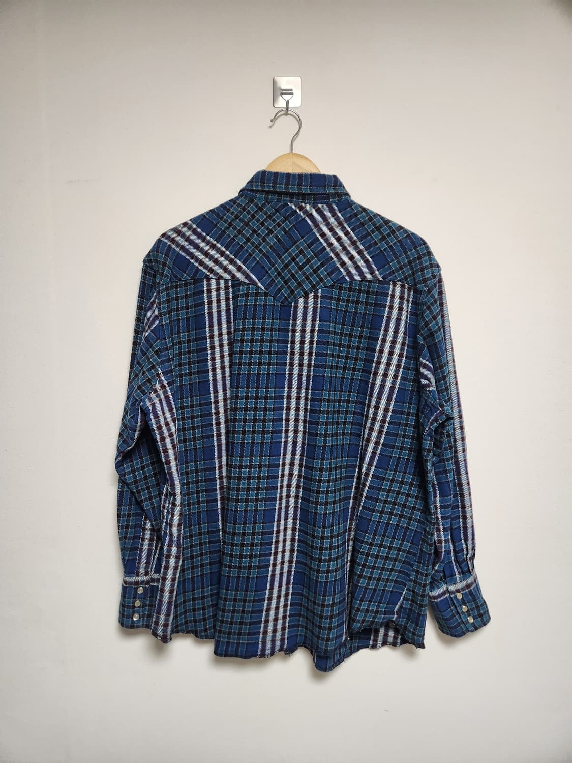 랭글러Wrangler 웨스턴 플란넬 셔츠 2XL - S71 상품이미지2