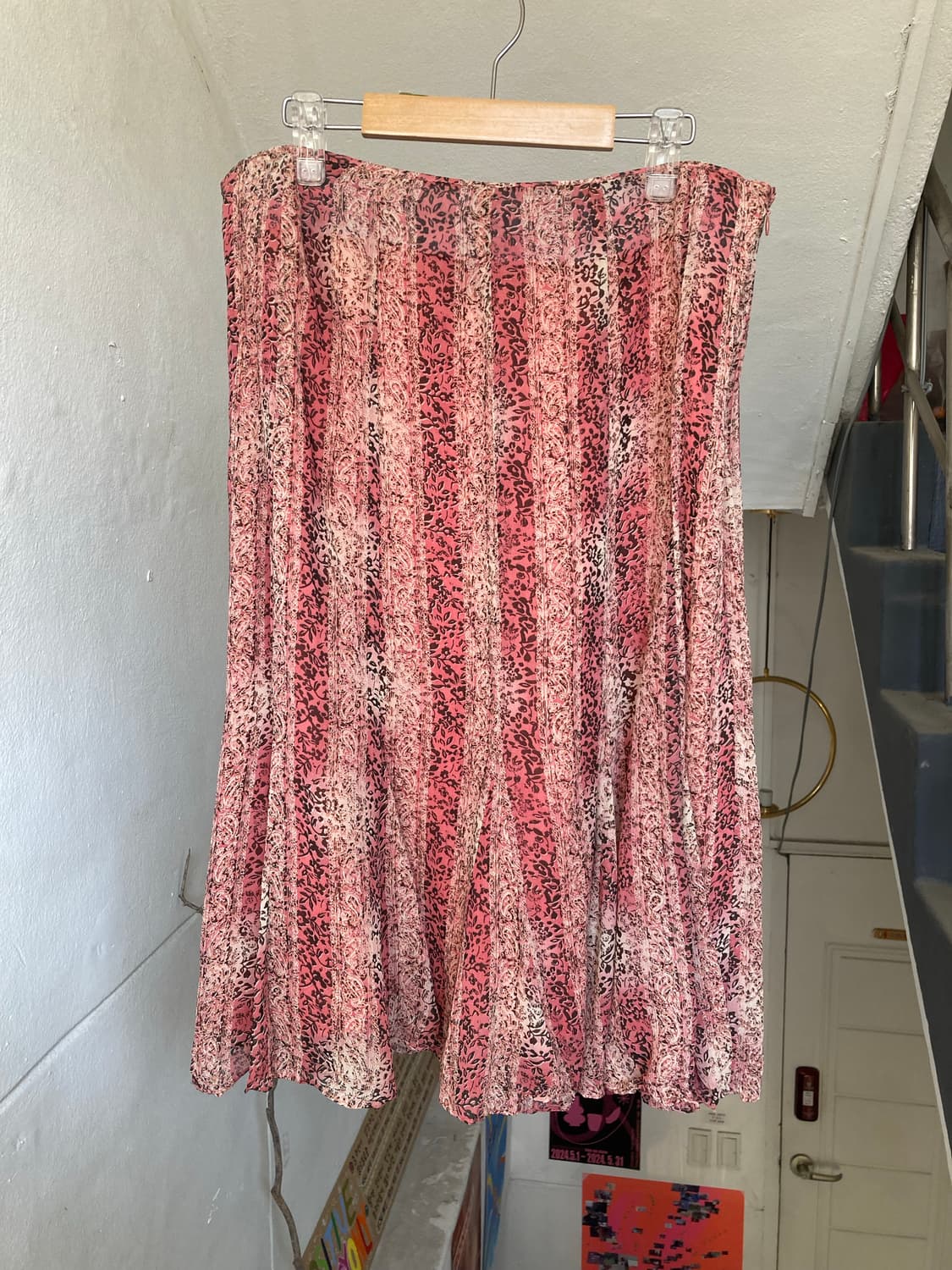 레이온 100% 플레어 패턴 스커트 상품이미지1