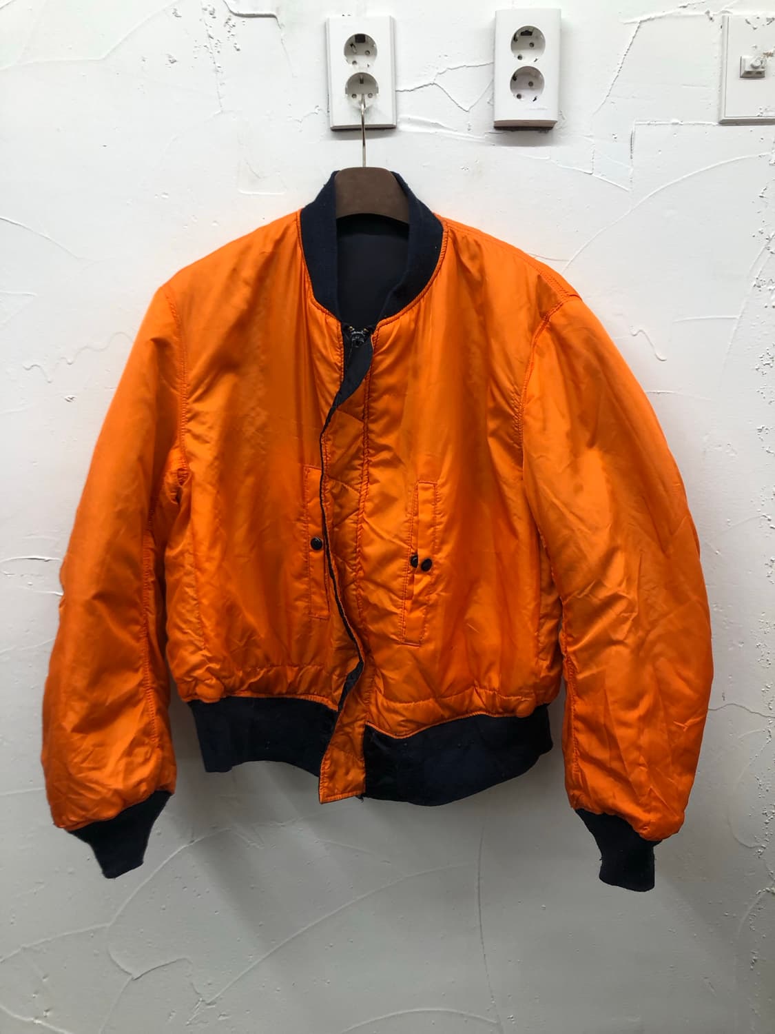 90s 알파 인더스트리 리버시블 ma-1 상품이미지3