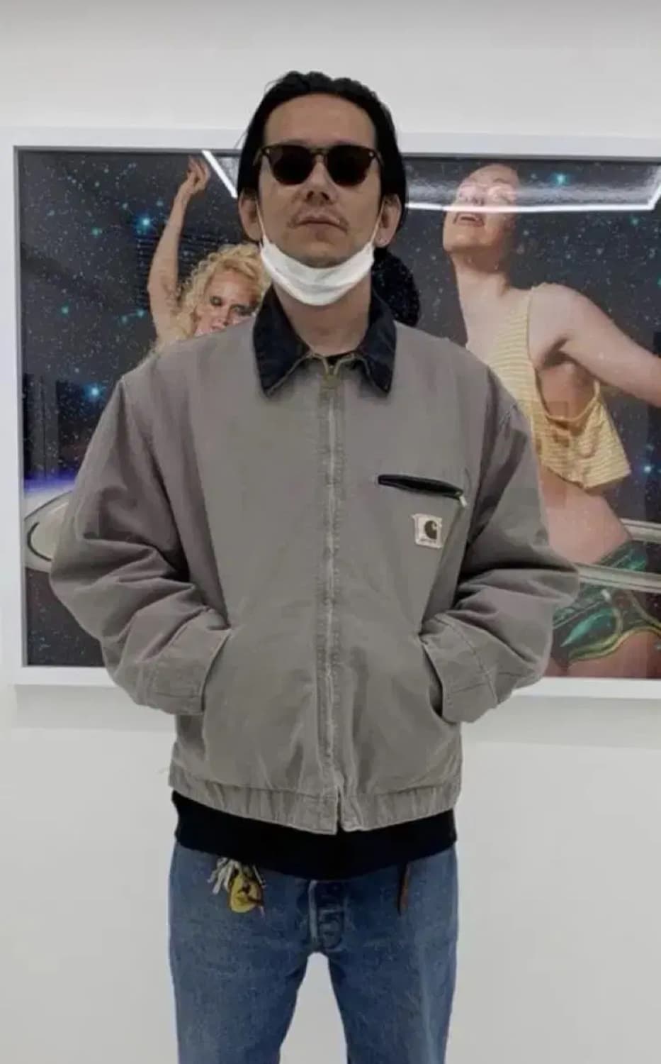 [L] 칼하트 디트로이트 빈티지 j64 cmt 키쿠치노무라 상품이미지1