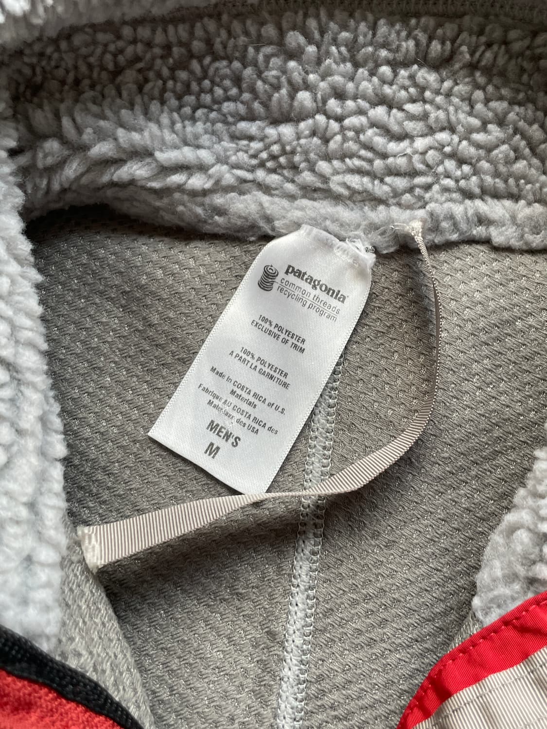 파타고니아 레트로x 그레이 레드 자켓 상품이미지3