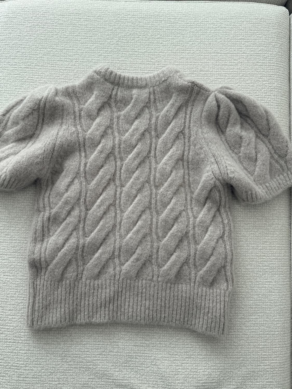 킨더살몬 릴리 하프 니트 라이트 그레이 상품이미지4