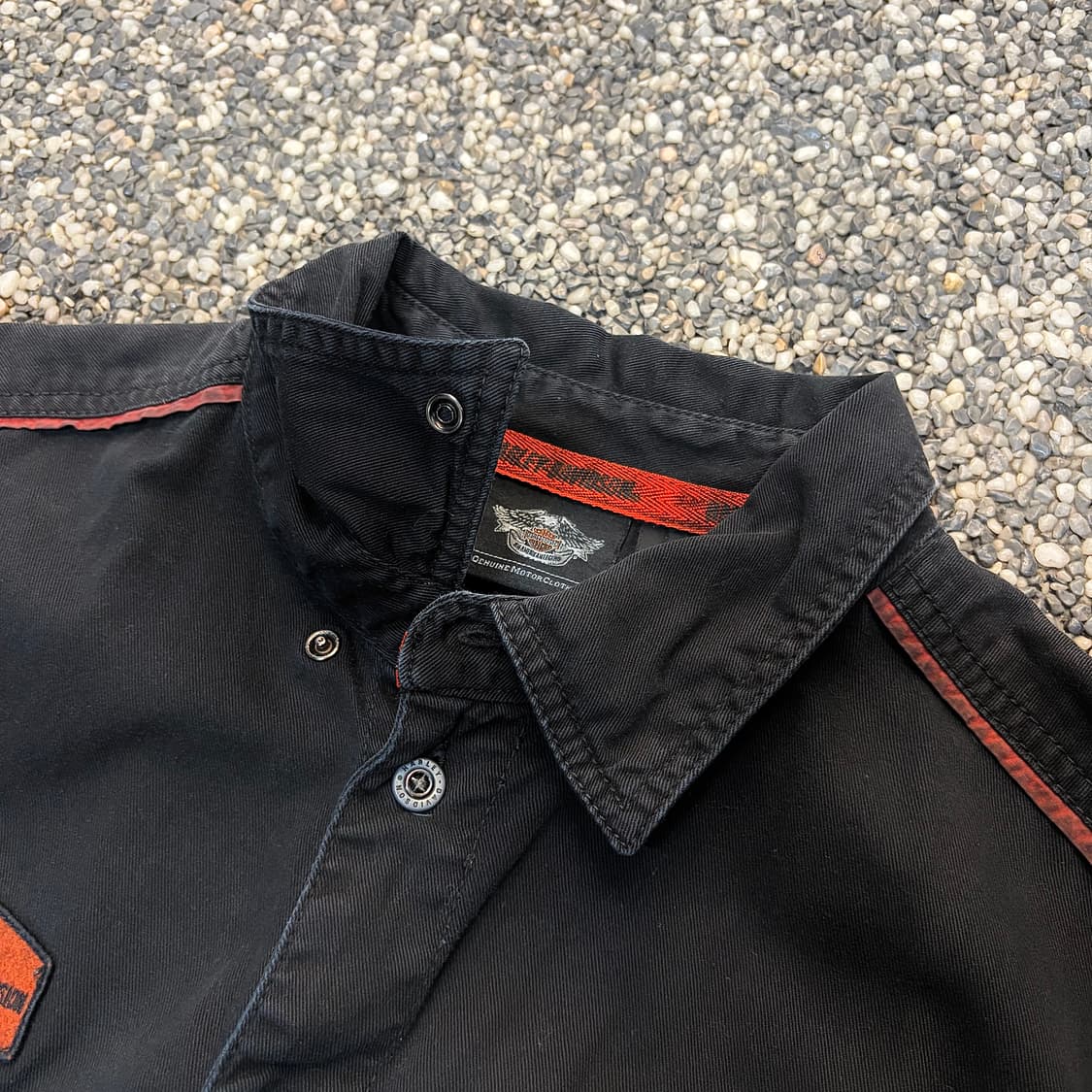 할리데이비슨 아이언 블록 반팔 셔츠 (L) 상품이미지6