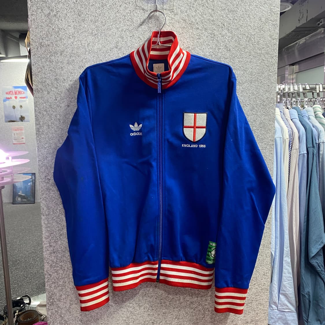 00s 아디다스 잉글린드 배색 트랙탑 져지 B3480 상품이미지2