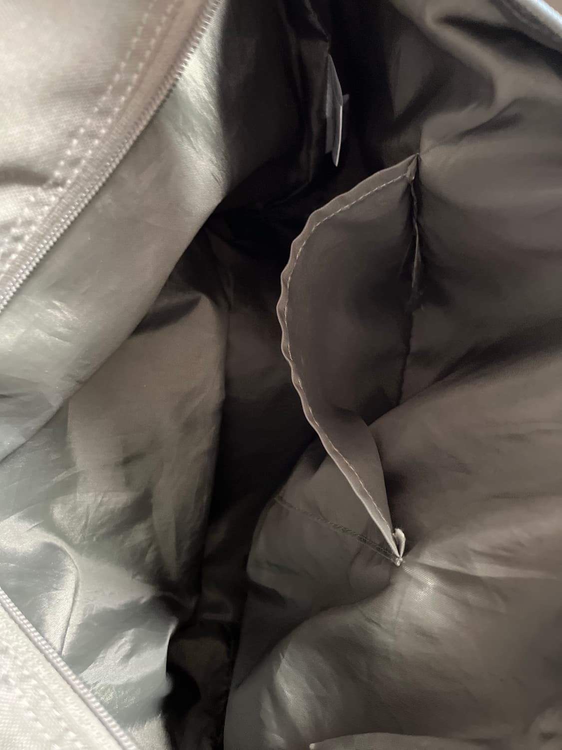 무인양품 카키 토트백 헬멧백 상품이미지4