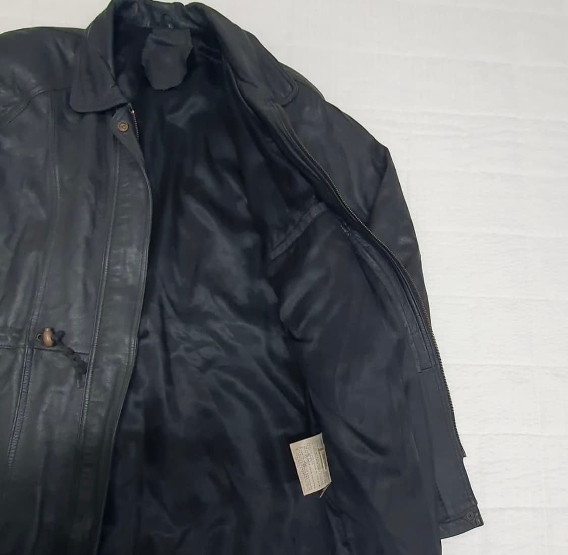 양가죽 레더 코트 XL 상품이미지3