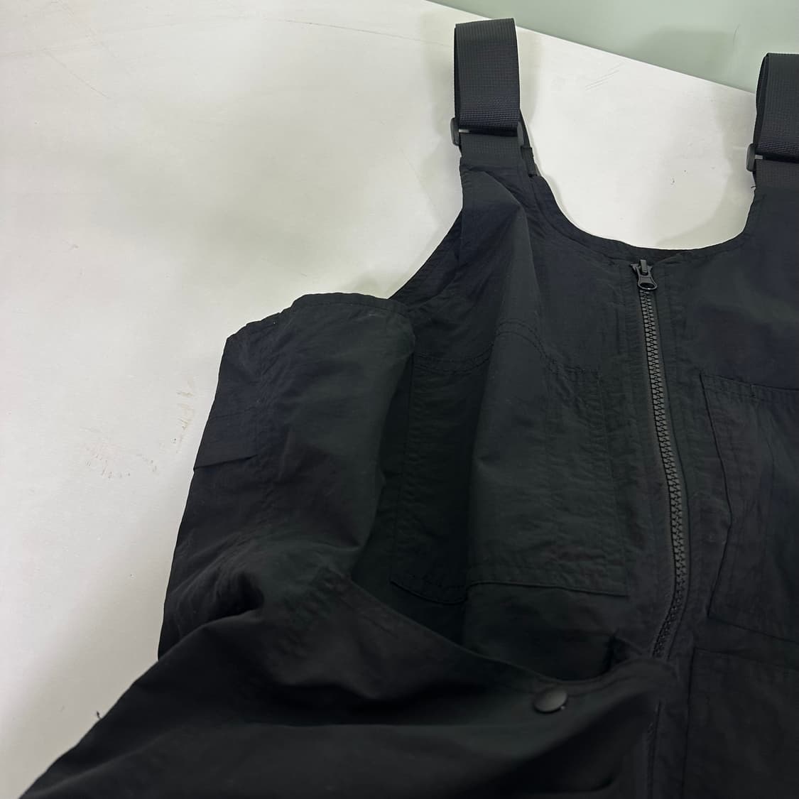 OS 펜필드 멀티포켓 블랙 나일론멜빵 상품이미지3