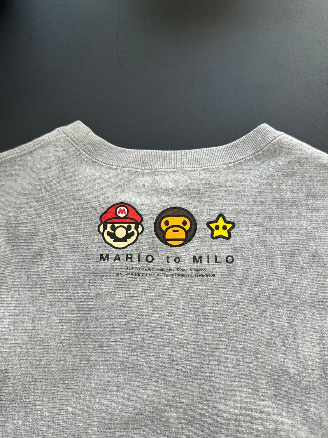 베이프 BABY MILO x MARIO 스웻셔츠 맨투맨 상품이미지9
