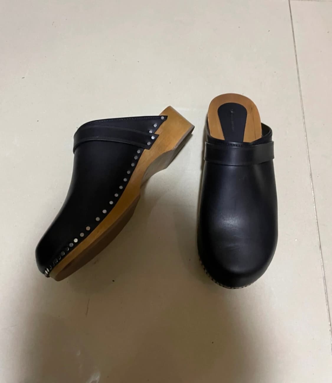 이자벨마랑 Isabel Marant 클로그 블랙 240 착용1회 상품이미지1