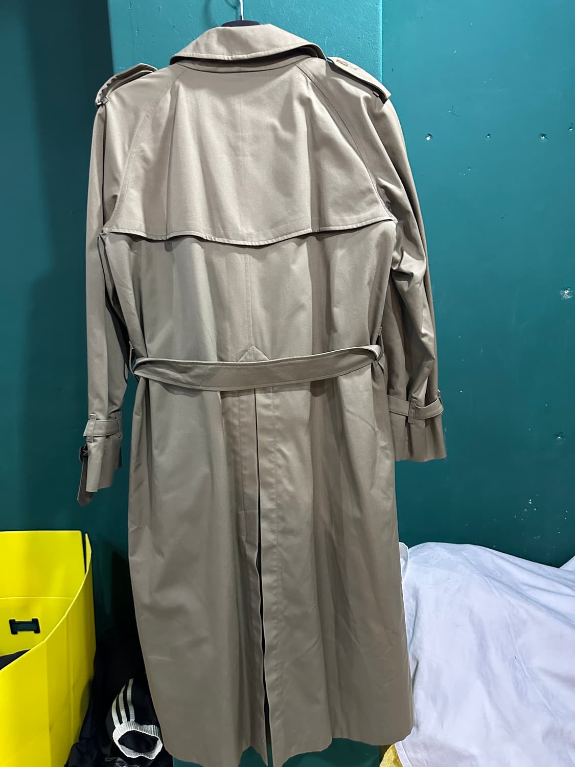 버버리 매장판 내피풀세트 롱 더블트렌치코트 카키100사이즈 상품이미지4