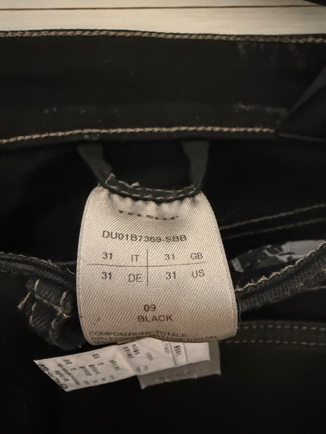 릭오웬스 다크쉐도우 타이론 부츠컷 31사이즈 상품이미지2