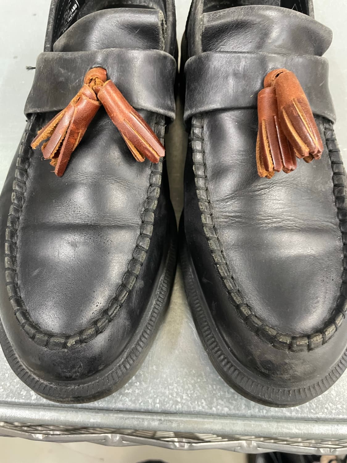 닥터마틴 아드리안 태슬 로퍼 블랙 브라운 uk8 상품이미지7