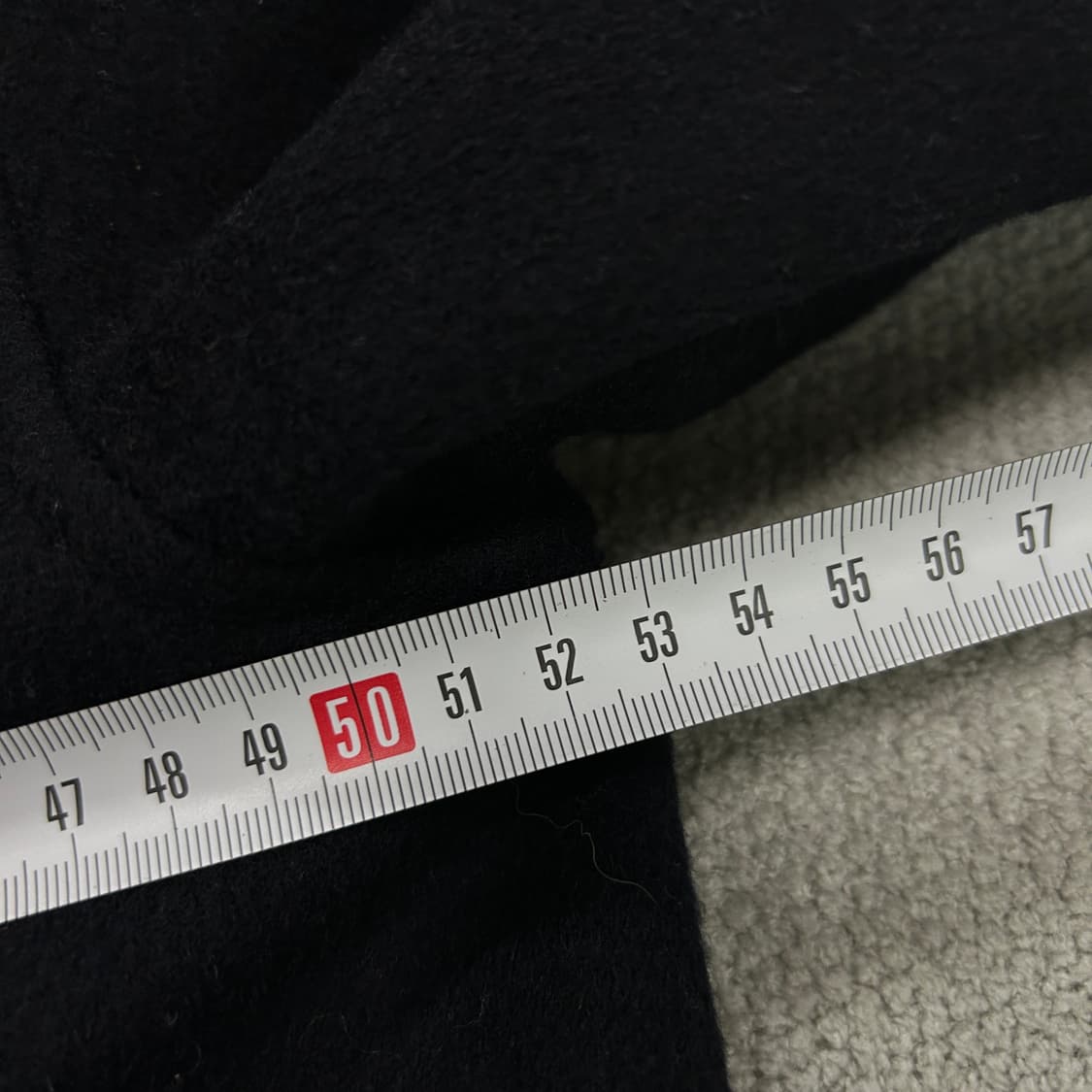 LINE 블랙 롱 코트 55 상품이미지4