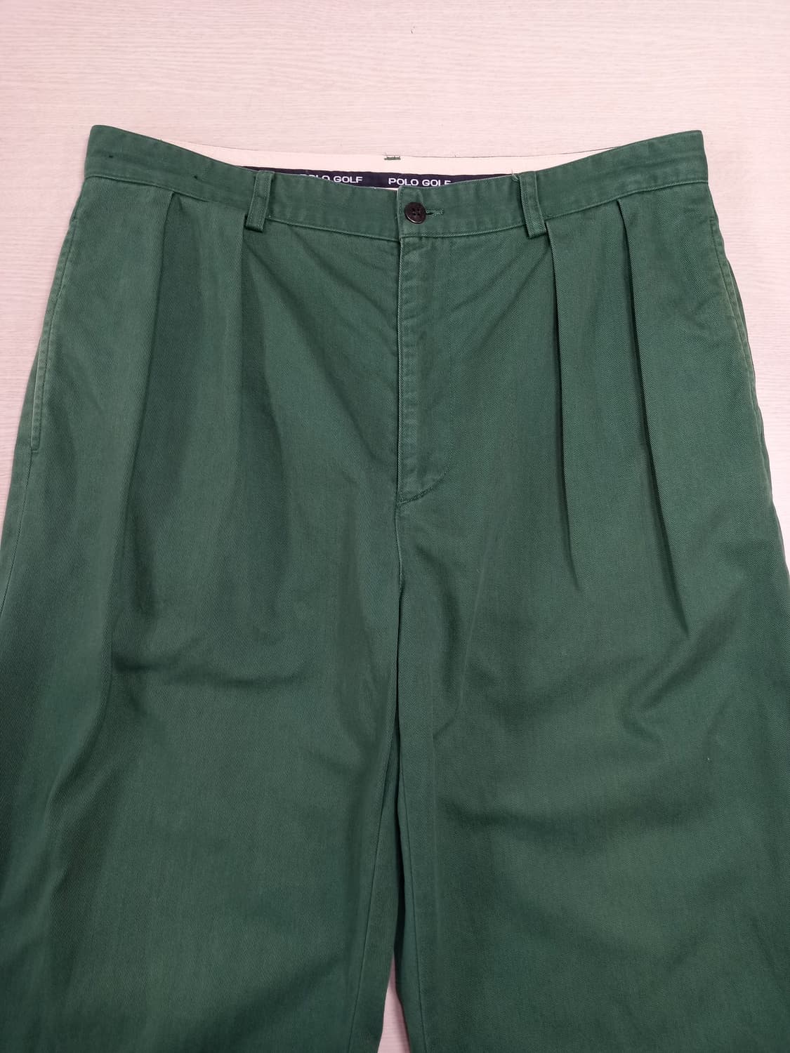 34 90's POLO GOLF Kor 와이드 골프팬츠 34-622 상품이미지3