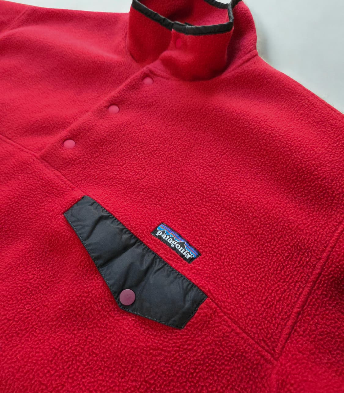 (L)파타고니아 90s Jamaica 레드 신칠라 플리스 상품이미지3