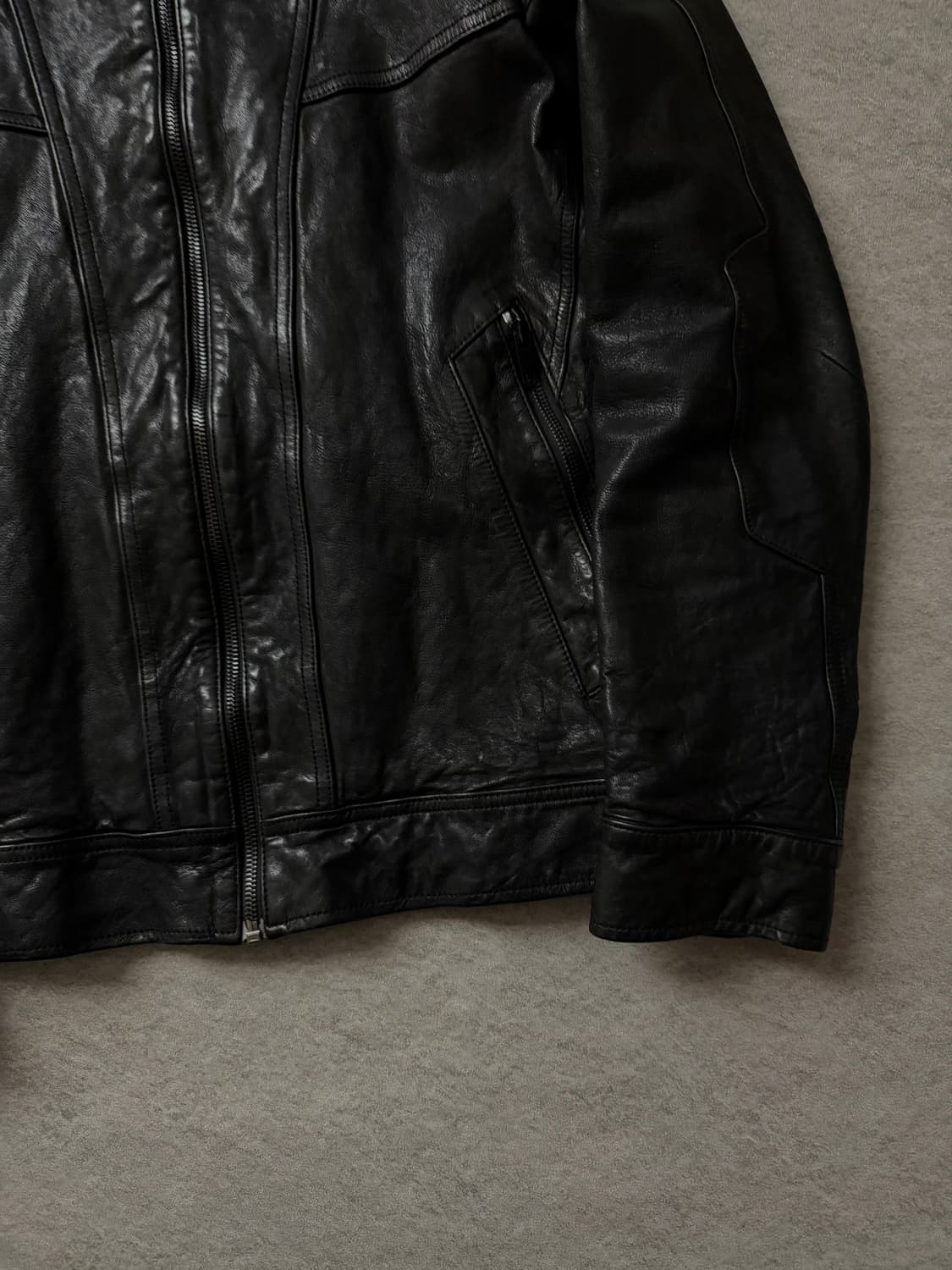 Fahrenheit 램스킨 레더 자켓 상품이미지4