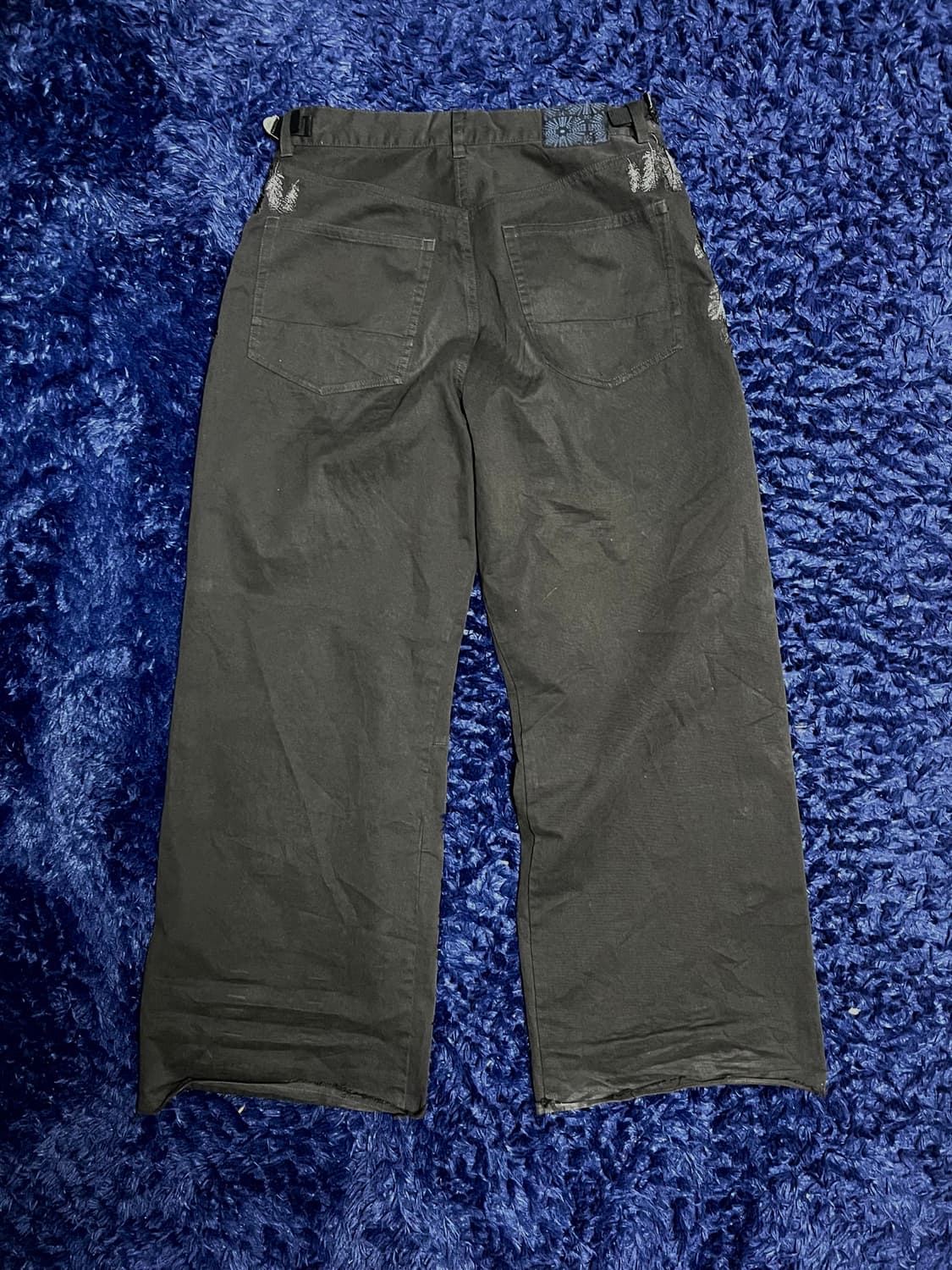 [3] 폴리테루 1011 페더 고시마 팬츠 딥 차콜 상품이미지3