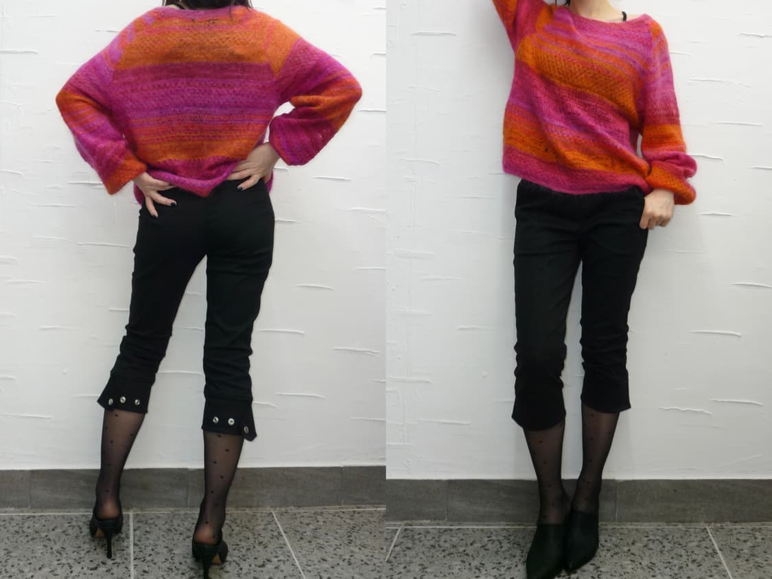 Pink orange balloon knit 상품이미지3