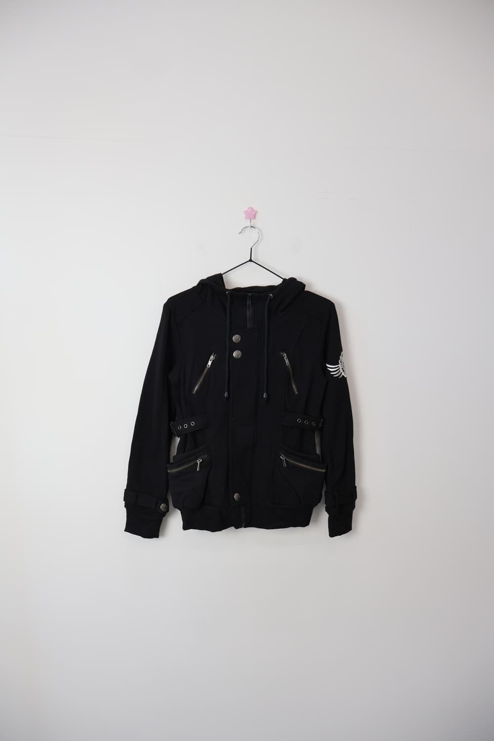 LIZ LISA Y2k Wing Graphic Hooded Jacket 상품이미지5