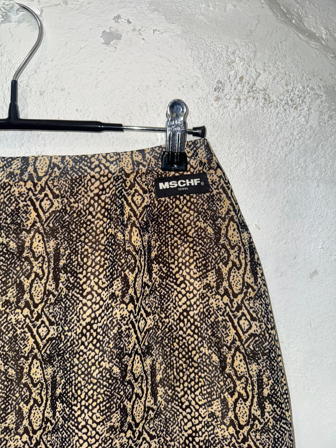 MSCHF 미스치프 쉬폰 레이어드 스커트 파이톤M 상품이미지2