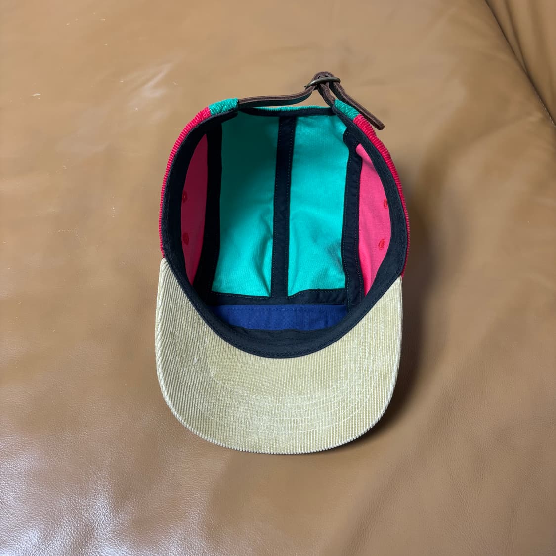 슈프림 캠프캡 모자 박스로고 코듀로이 멀티 컬러 상품이미지6