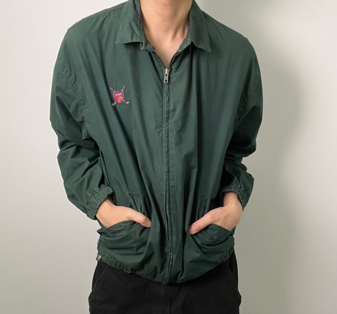 90's 폴로 랄프로렌 골프 빈티지 스윙탑 자켓 M 상품이미지1