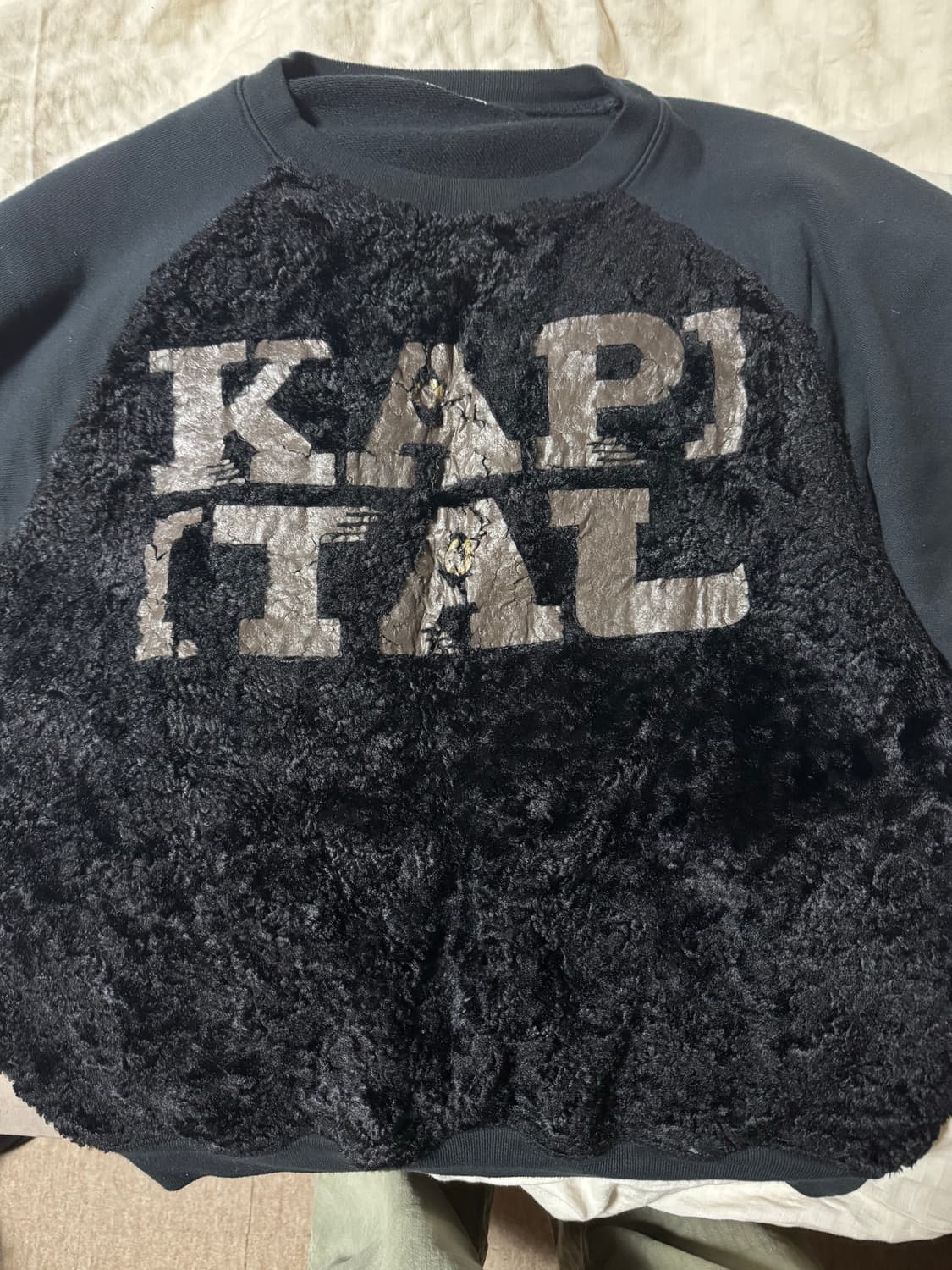 캐피탈 퍼 그리즐리 맨투맨 3사이즈 상품이미지1