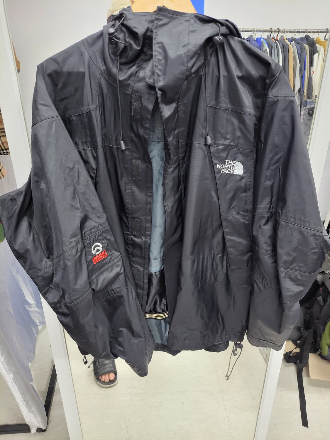 노스페이스 고어텍스 xcr 바람막이 점퍼 m L 상품이미지1