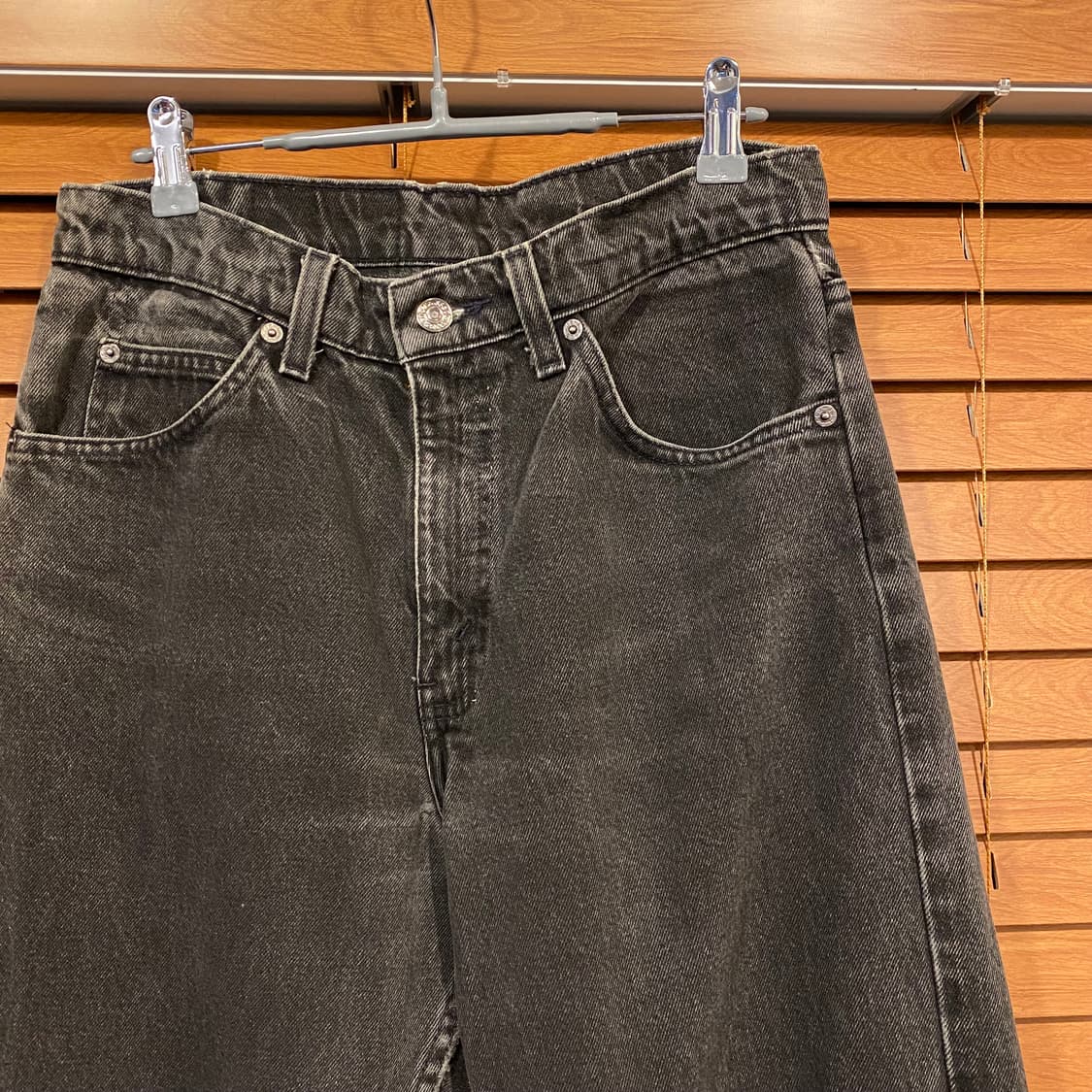 90s 빈티지 리바이스 550 흑청 상품이미지5