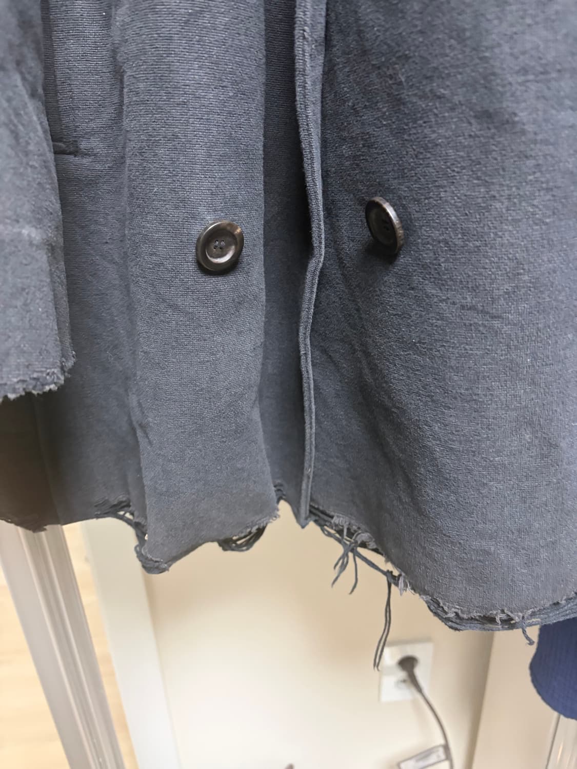 Helmut lang distressed peacoat L헬무트랭 피코트 상품이미지3