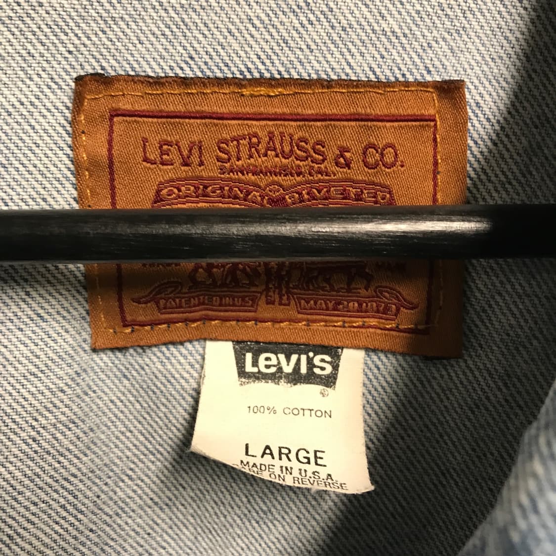 리바이스 데님 자켓 L 상품이미지5