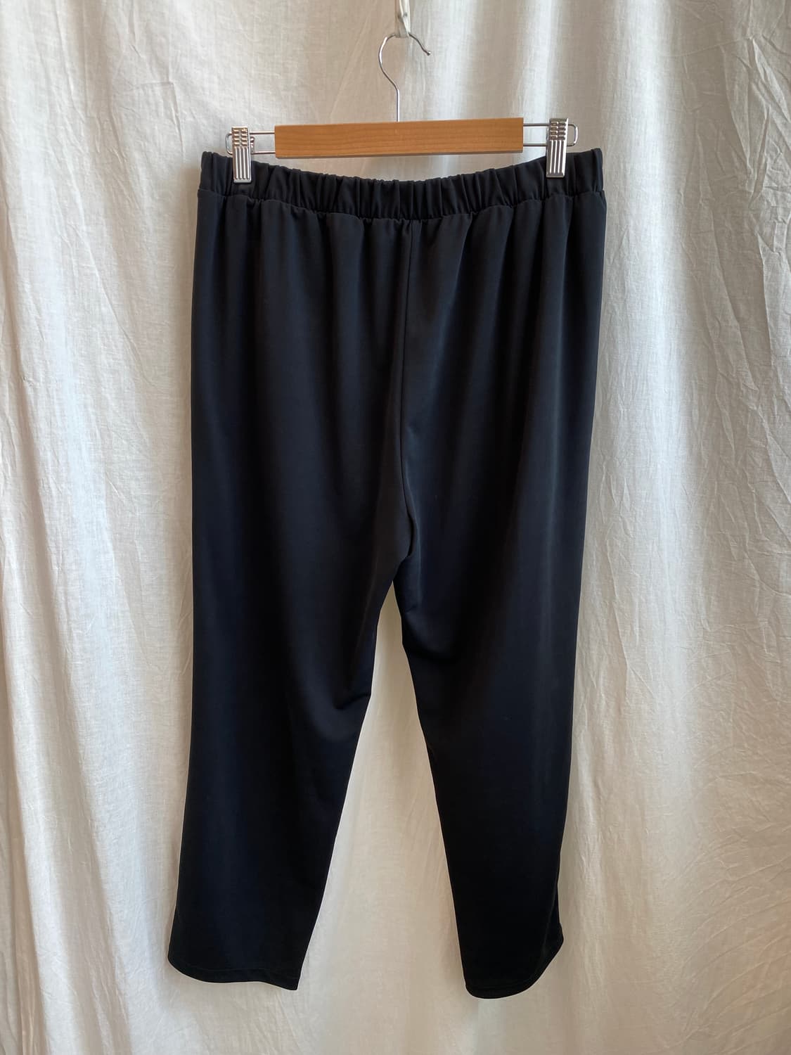 UNIQLO 블랙 밴딩팬츠(L-XL) 상품이미지4