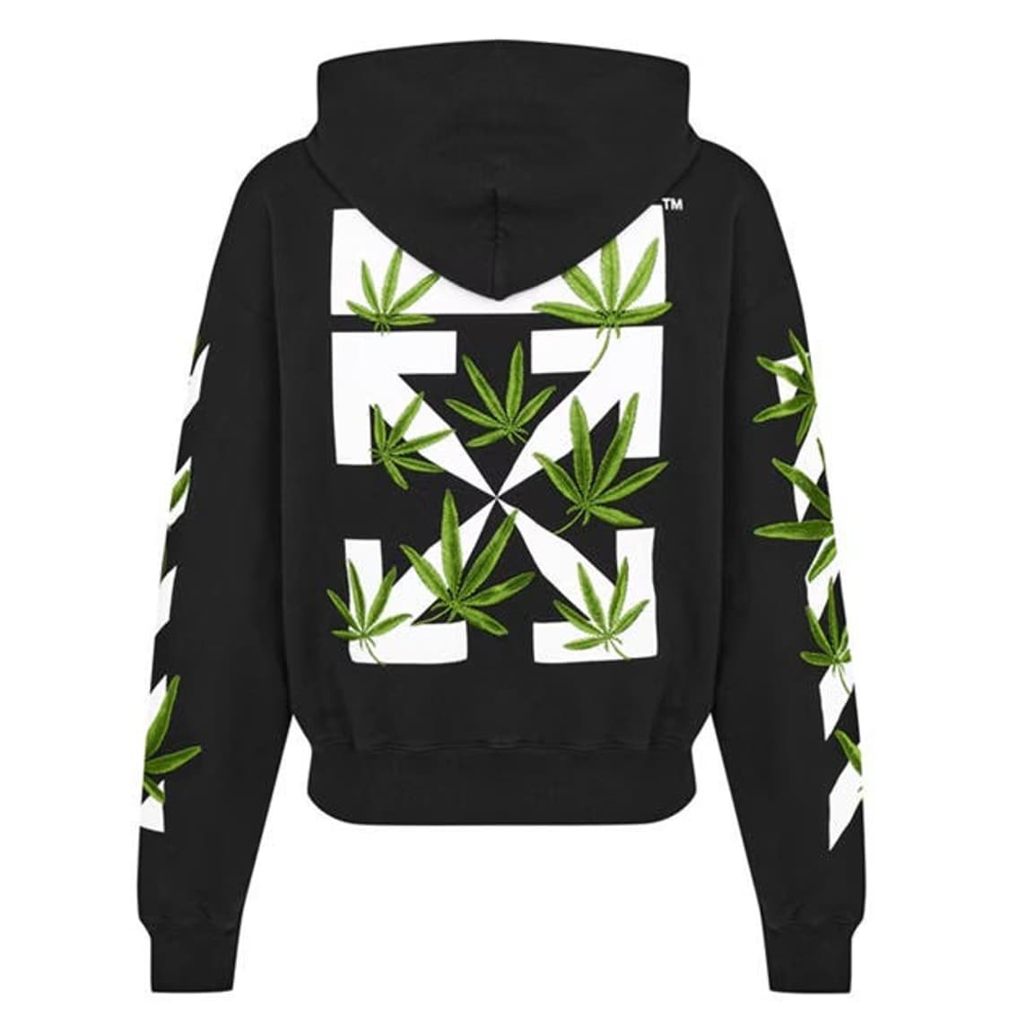 Offwhite 후드티 weed 대마 상품이미지1