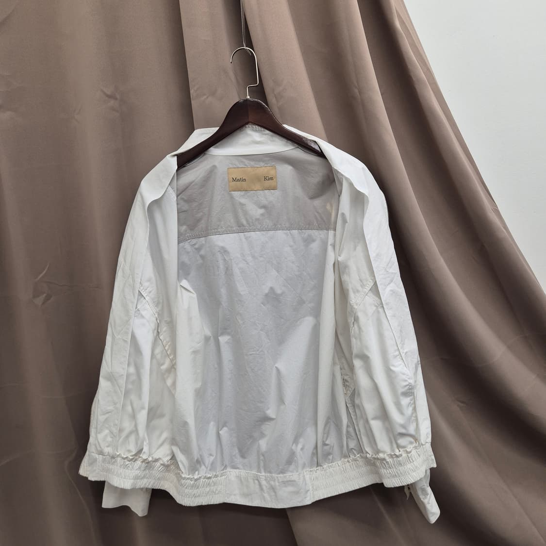 마땡킴 코팅 바람막이 자켓 F 상품이미지5